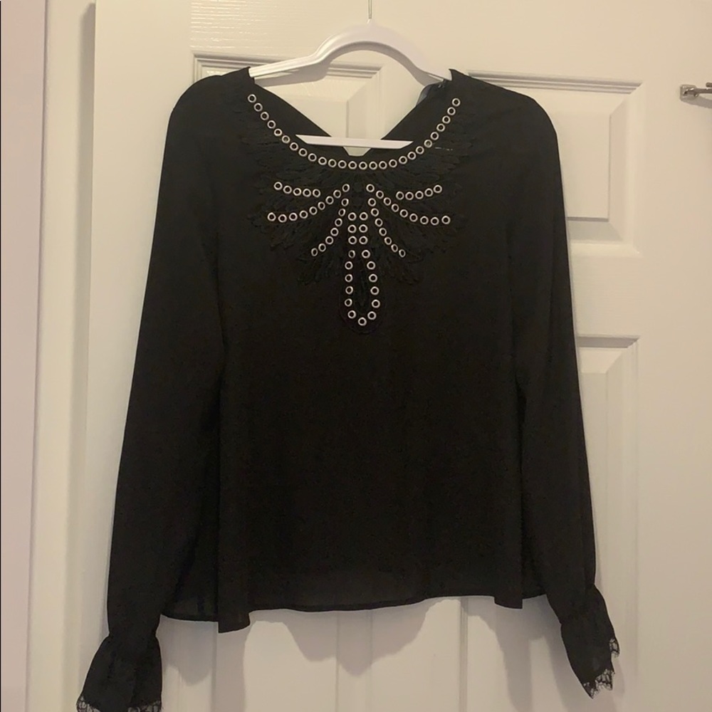 The Kooples studded blouse